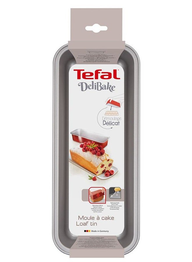 تيفال - TEFAL قالب خبز | قالب رغيف دلي بيك 30 سم | أحمر | فولاذ كربوني | ضمان لمدة سنتين | J1640114 30سم - Image 1