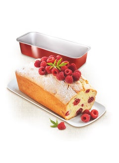 Tefal TEFAL Baking Mold | Deli Bake 30 Cm Loaf Pan | Red | Carbon Steel | 2 Years Warranty | J1640114 Red 30cm  - Image 3