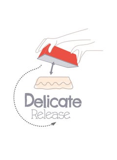 Tefal TEFAL Baking Mold | Deli Bake 30 Cm Loaf Pan | Red | Carbon Steel | 2 Years Warranty | J1640114 Red 30cm  - Image 4