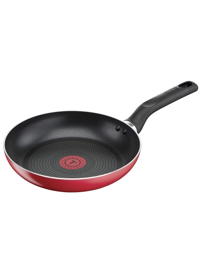 Tefal 9  Pieces  Super Cook Set Frypan 24 Cm Stewpots 22/24 cm wokpan 28 cm spoon slotted spoon slotted spatula B243S987 Red 20/24cm 