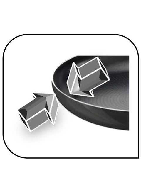 New Tempo Flame Frying Pan Size 20 cm Red 20cm