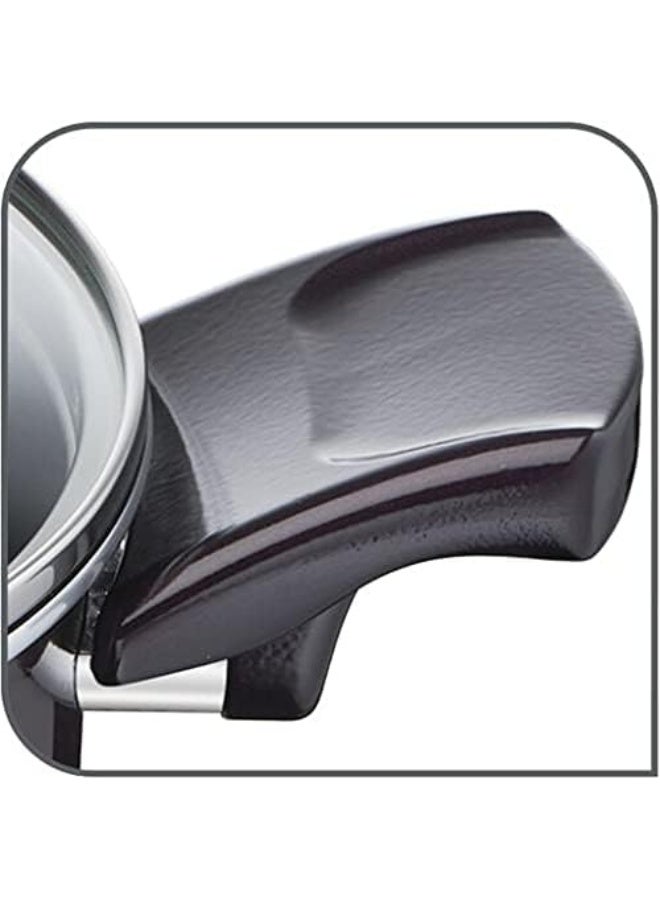 تيفال TEFAL قدر الطبخ | Resist Intense 22 سم طاجن بغطاء زجاجي | طلاء غير لاصق | Thermo-Signal™ | غطاء زجاجي | طبخ صحي | أواني طبخ آمنة | صنع في فرنسا | ضمان لمدة سنتين | D5225483 22سم  - Image 3