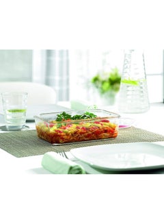 Tefal TEFAL MasterSeal Glass Fresh Box Container | 3.0 L | Rectangular All-in-One Food Storage Container | Leak-Proof | Oven-Safe | Hygienic | Dishwasher-Safe | Red | 2 Years Warranty | K3010612 Red 3Liters  - Image 2