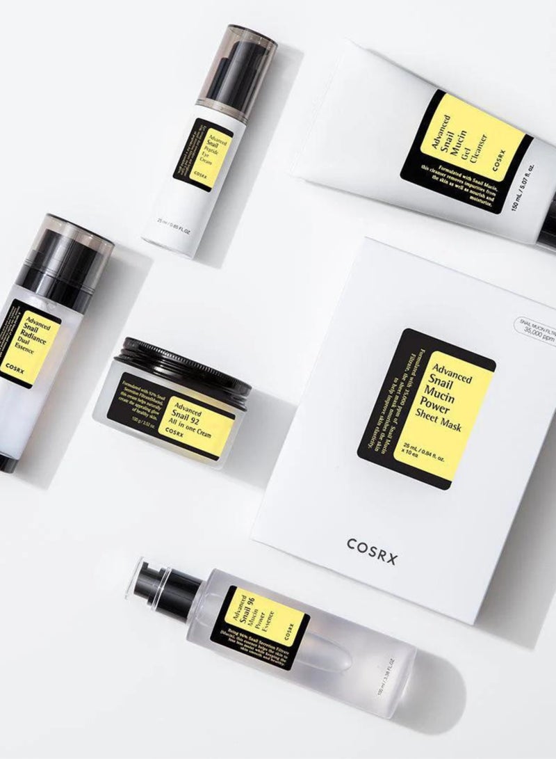Cosrx - Advanced Snail Mucin Gel Cleanser Smooth Lather, Supercharged With Snail Mucin For Radiant Skin 150ml - Image 1