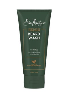 SheaMoisture Beard Wash For A Full Beard Maracuja Oil & Shea Butter To Deep Clean And Refresh Beards 6 ozml  - Image 1