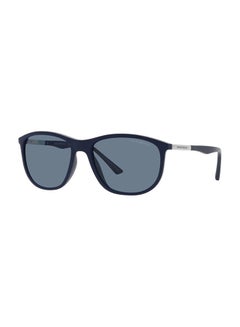 EMPORIO ARMANI Men's Full Rim Square Sunglasses 0EA4201 58 50882V  - Image 2