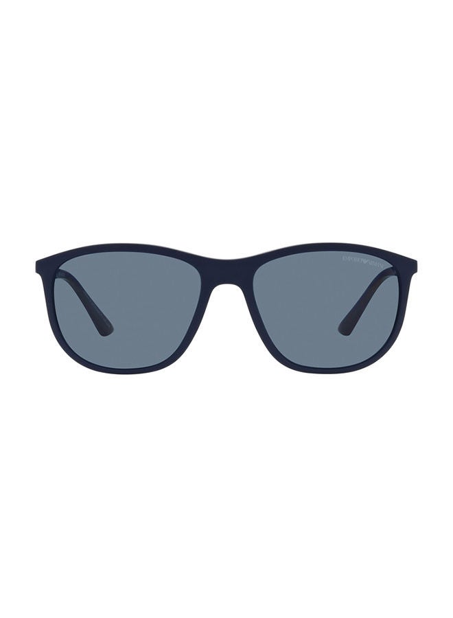 EMPORIO ARMANI Men's Full Rim Square Sunglasses 0EA4201 58 50882V  - Image 1