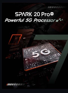 Spark 20 Pro 5G Dual SIM Startrail Black 8GB RAM 256GB - Middle East Version - pnsku/N70080247V/45/_/1716994928/964ebaa1-7fd1-40b6-be16-84815876d4f4