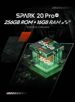 Spark 20 Pro 5G Dual SIM Startrail Black 8GB RAM 256GB - Middle East Version - pnsku/N70080247V/45/_/1716994929/31e8996a-3682-4500-8886-8433a5d5f07d