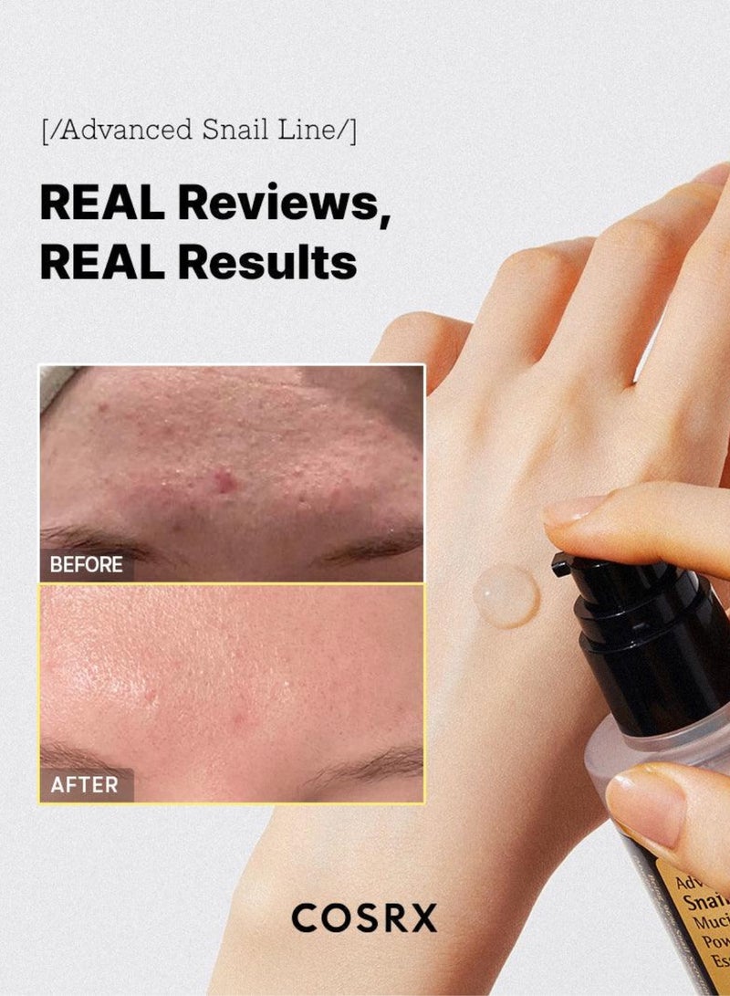Cosrx - Radiance Renewal Snail Skincare Duo Advanced Snail 96 Mucin Power Essence & 92 All-in-One Cream 200ml - Image 1