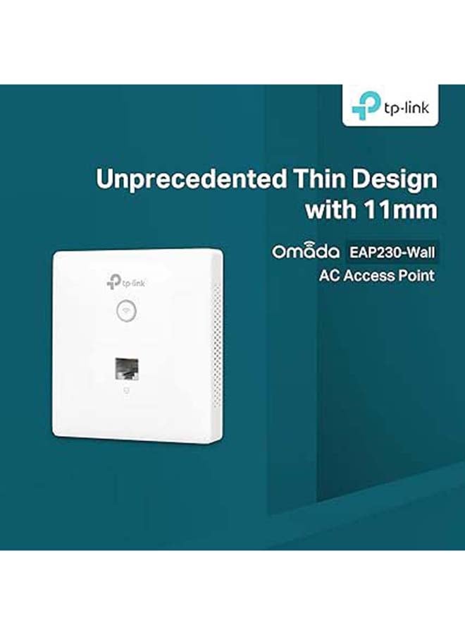 تي بي لينك Access Point1167 MbpsIEEE 802.11ac1x101001000MEAP230WALL White - Image 5