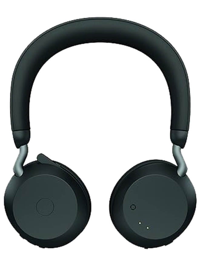Jabra Jabra Evolve2 75 Wireless PC Headset with Charging Dock and 8-Mic Technology - Dual Foam Stereo Headphones with Advanced Active Noise Cancellation, USB-A Bluetooth Adapter and UC Compatibility Black  - Image 4