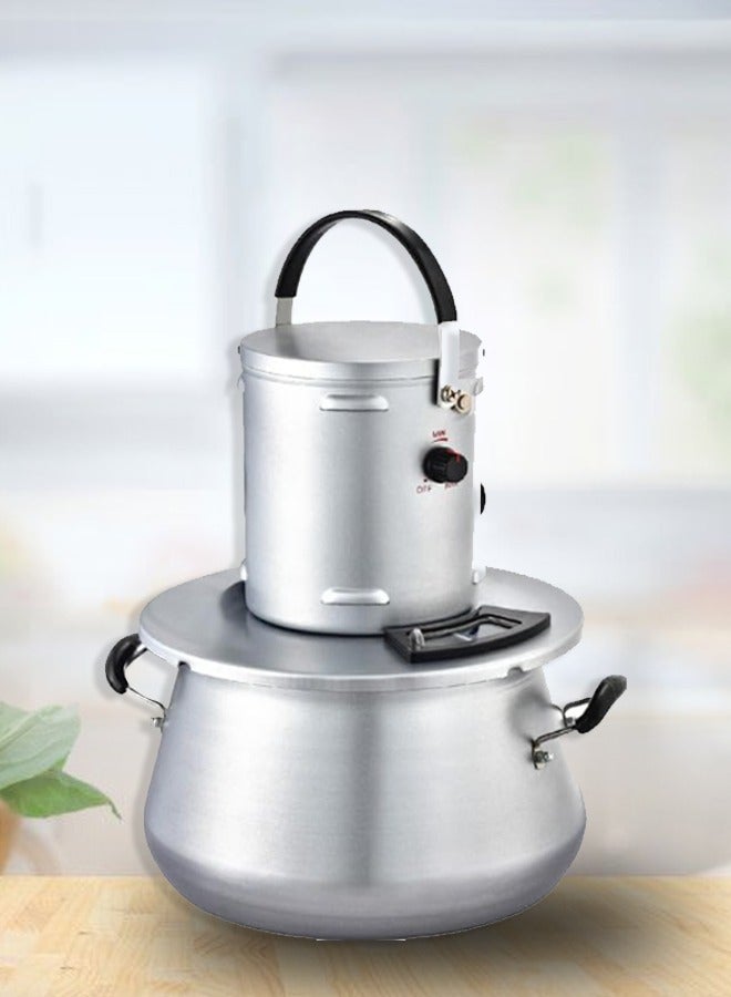 كولن وعاء الطعام التقليدي 10 L 250 W 801113013 فضي  - Image 3