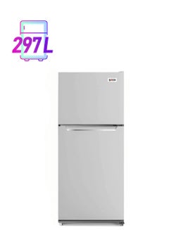 SREEN Top Load Refrigerator 10.5 Cuft With Digital Display 297L SRTM386NFS Silver  - Image 1