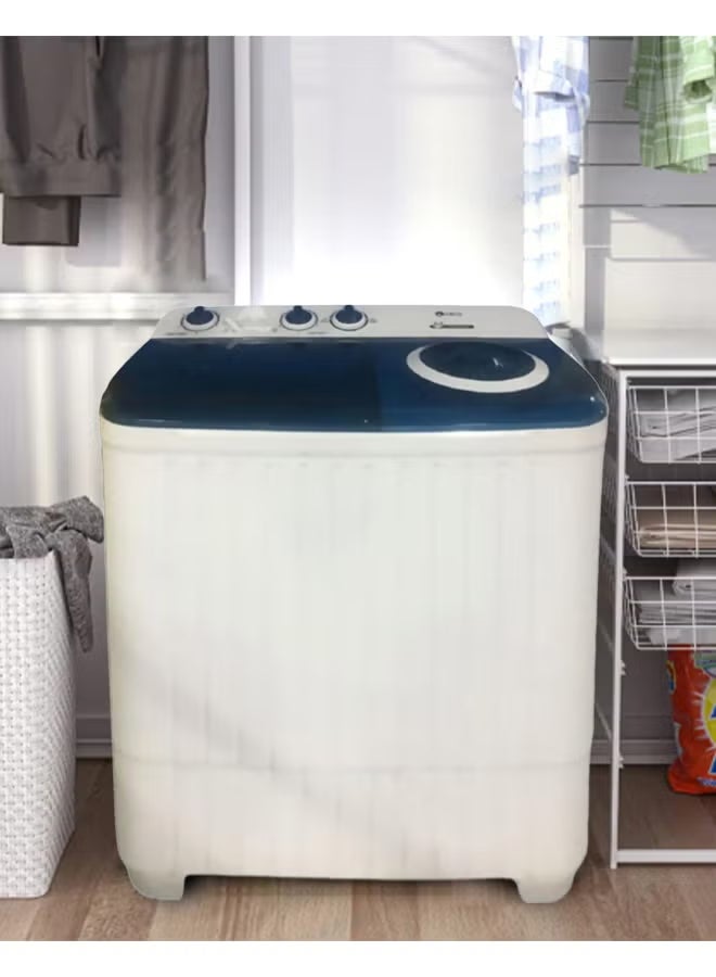 SREEN Twin Tub Washing Machine 10 kg SRWM-10TT White - Image 5