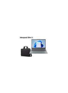 Lenovo Lenovo IdeaPad Slim 3 15.6 Inch FHD /Core i5,13420H/8GB/512GB SSD/Intel UHD Graphics/Win 11 Grey+ (Upgraded Version) Laptop Bag English/Arabic Grey  - Image 1
