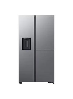 Side By Side Refrigerator With Food Showcase And SpaceMax Technology - RH65DG54R3S9AE Silver