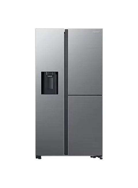 Side By Side Refrigerator With Food Showcase And SpaceMax Technology - RH65DG54R3S9AE Silver