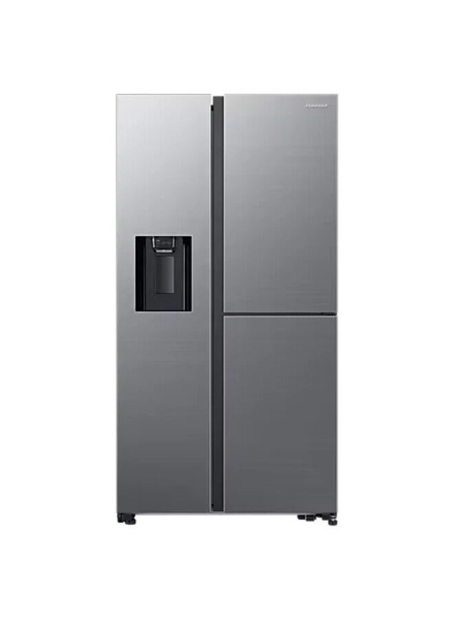 Samsung - Side By Side Refrigerator With Food Showcase And SpaceMax Technology - RH65DG54R3S9AE Silver - Image 1