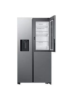 Samsung Side By Side Refrigerator With Food Showcase And SpaceMax Technology - RH65DG54R3S9AE Silver  - Image 4