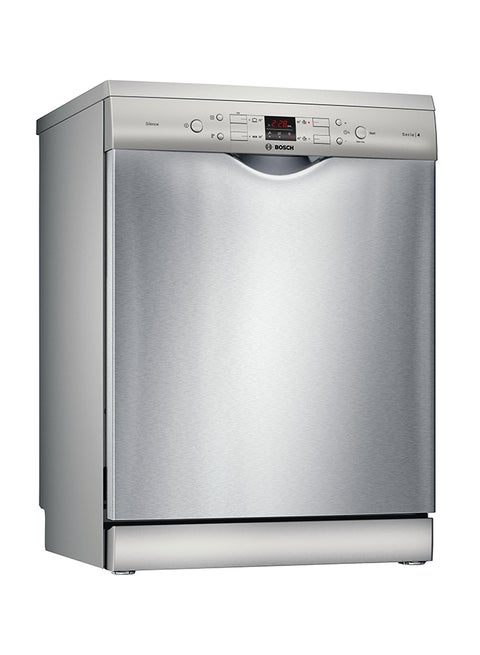 Freestanding Dishwasher, 60 cm, with Silence Plus, HygienePlus Option, Rackmatic 9.5 L SMS44DI01T Silver