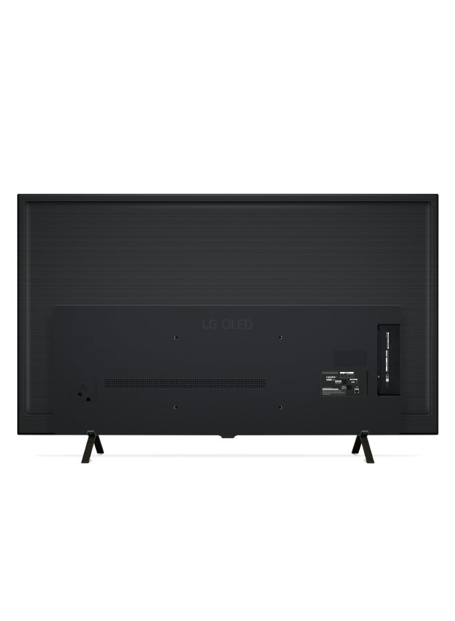 LG - 65 Inch LG OLED  B4 4K Smart TV AI Magic remote Dolby Vision webOS24 (2024) 120HZ, Built in receiver, OLED65B46LA.AMVE Black OLED65B46LA.AMVE Black - Image 1