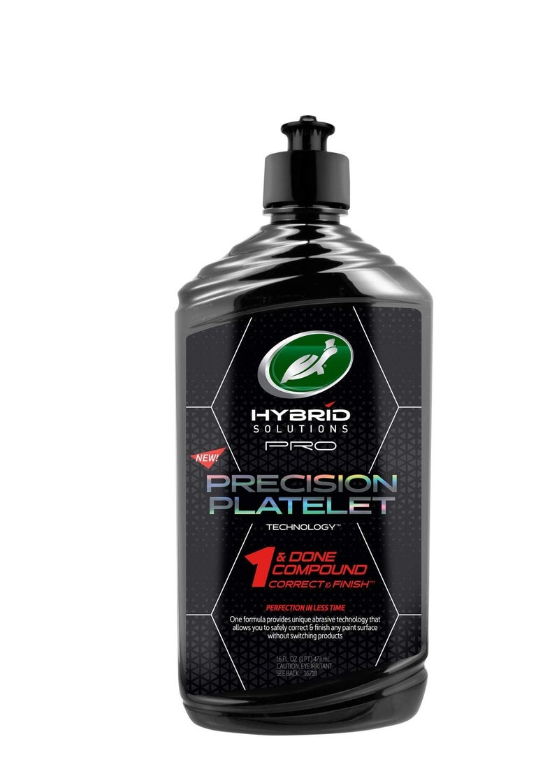 Turtle wax 53478 Hybrid Solutions Pro 1 And Done Compound Correct And Finish 16 Oz  - Image 1