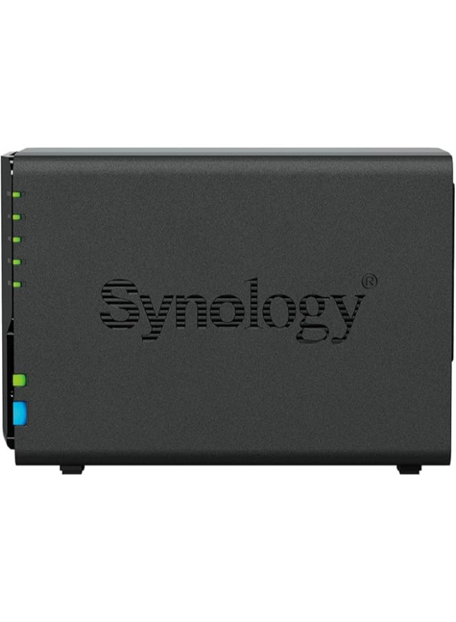 Synology - DiskStation DS224+ 2 Bay Desktop NAS Black - Image 1