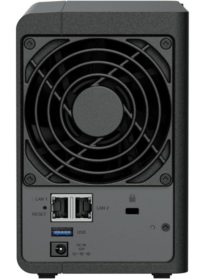 Synology - DiskStation DS224+ 2 Bay Desktop NAS Black - Image 1