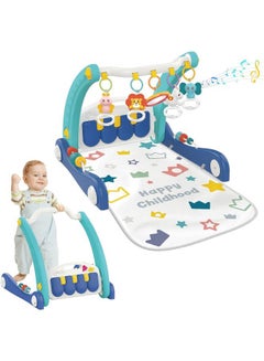 HUANGER 2-In-1 Multi-Color, Versatile Walker And A Soft, Comfortable Portable Rug With Music And Lighting  - Image 1