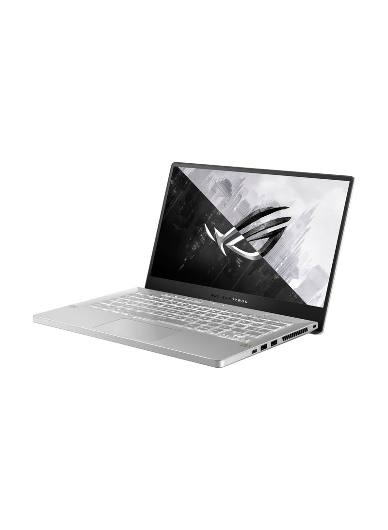 ASUS - ROG Zephyrus G14 Gaming Laptop With 14-Inch 144Hz Display, AMD Ryzen 7-5800HS Processor/24GB RAM/1TB SSD/6GB Nvidia GeForce RTX 3060 Graphics Card/Windows 11 English Moonlight White - Image 1