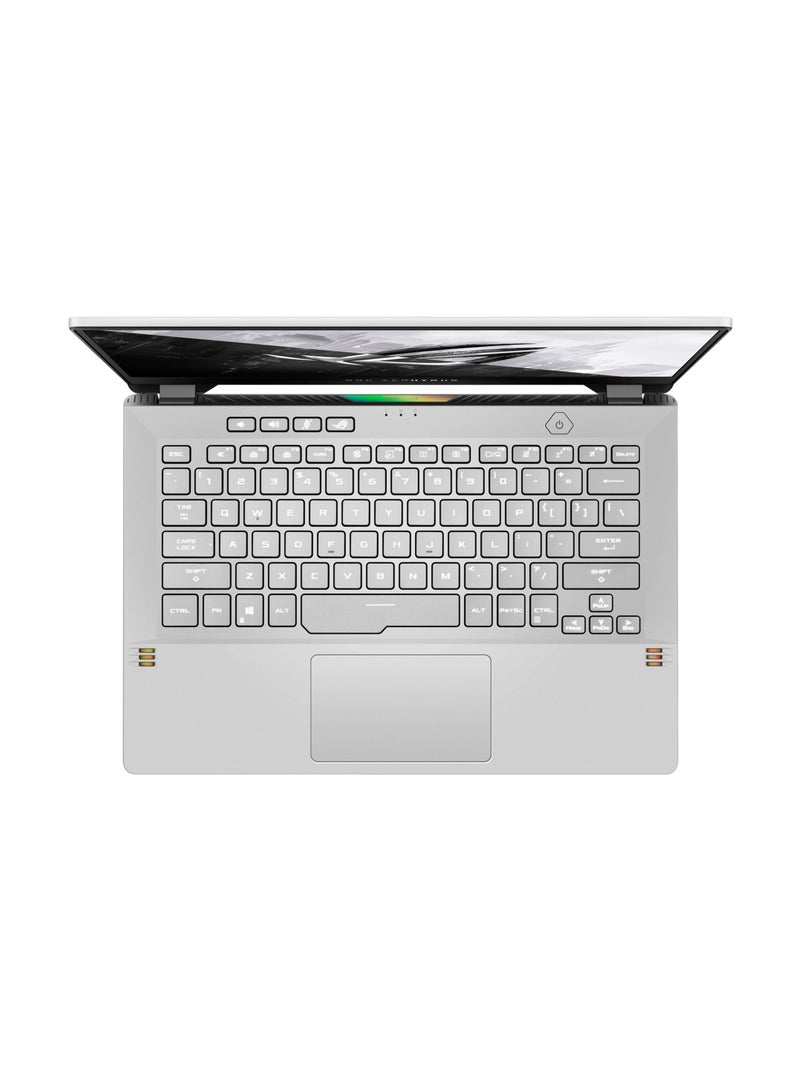 ASUS - ROG Zephyrus G14 Gaming Laptop With 14-Inch 144Hz Display, AMD Ryzen 7-5800HS Processor/24GB RAM/1TB SSD/6GB Nvidia GeForce RTX 3060 Graphics Card/Windows 11 English Moonlight White - Image 1