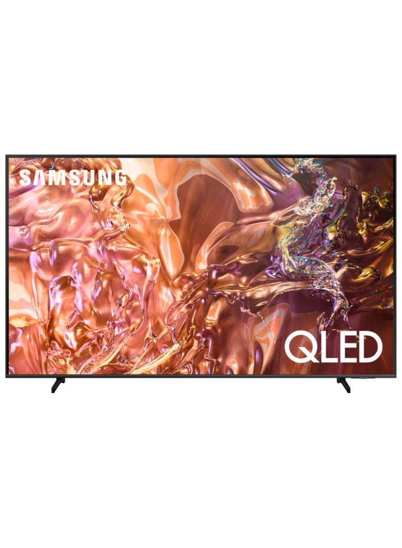 سامسونج - تلفزيون ذكي QLED 4K مقاس 55 بوصة | جهاز استقبال مدمج | 50 هرتز | معالج Neural Quantum 4K | Smart Hub | Quantum HDR+ | طراز (2024) - QA55QE1DAUXSA أسود - Image 1