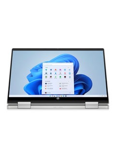 HP Pavilion x360 14-ek1010ne 2 In 1 Laptop With 14-Inch Display, Core i7-1355U Processor/16GB RAM/1TB SSD/Intel Iris XE Graphics/Windows 11 Home English/Arabic Natural Silver  - Image 3