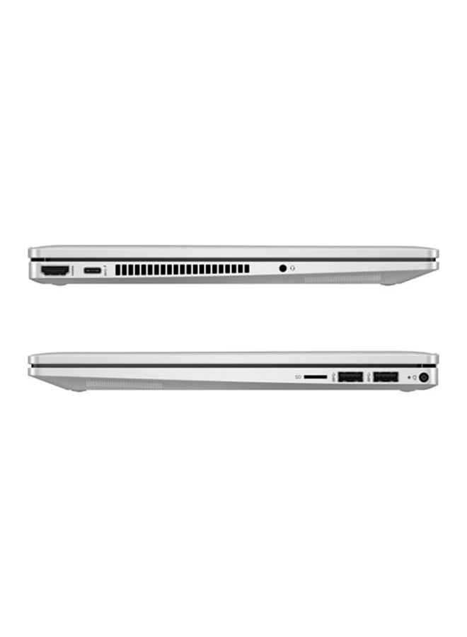 HP - Pavilion x360 14-ek1010ne 2 In 1 Laptop With 14-Inch Display, Core i7-1355U Processor/16GB RAM/1TB SSD/Intel Iris XE Graphics/Windows 11 Home English/Arabic Natural Silver - Image 1