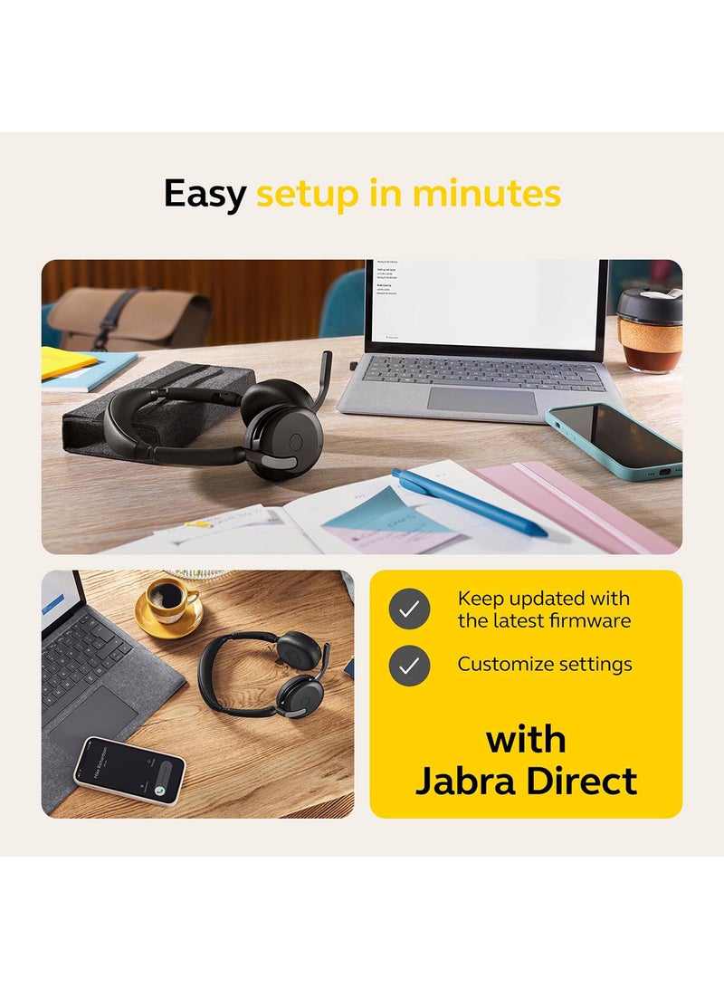 Jabra Evolve2 65 Flex, Link380C Ms Stereo Black - Image 4