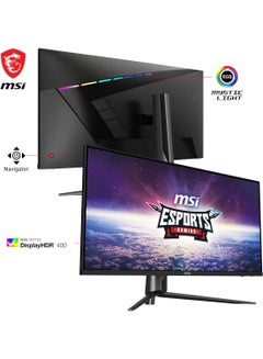 MSI MAG401QR Gaming Monitor, 40" UWQHD IPS Display, 155Hz Refresh Rate, 1ms (MPRT) Response Time, AdaptiveSync Technology, 1.07B Display Colors, VESA DisplayHDR 400 Support, MAG401QR Black  - Image 3