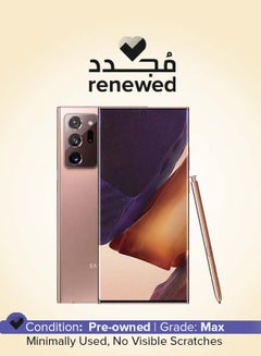 سامسونج Renewed - Galaxy Note 20 Ultra Single Sim Mystic Bronze 12GB RAM 256GB 5G  - Image 1