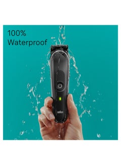 BRAUN 9-In-1 Curated Kit For Head-To-Toe Styling, Beard, Hair, Ears And Nose With 100-Min Runtime Grey  - Image 4