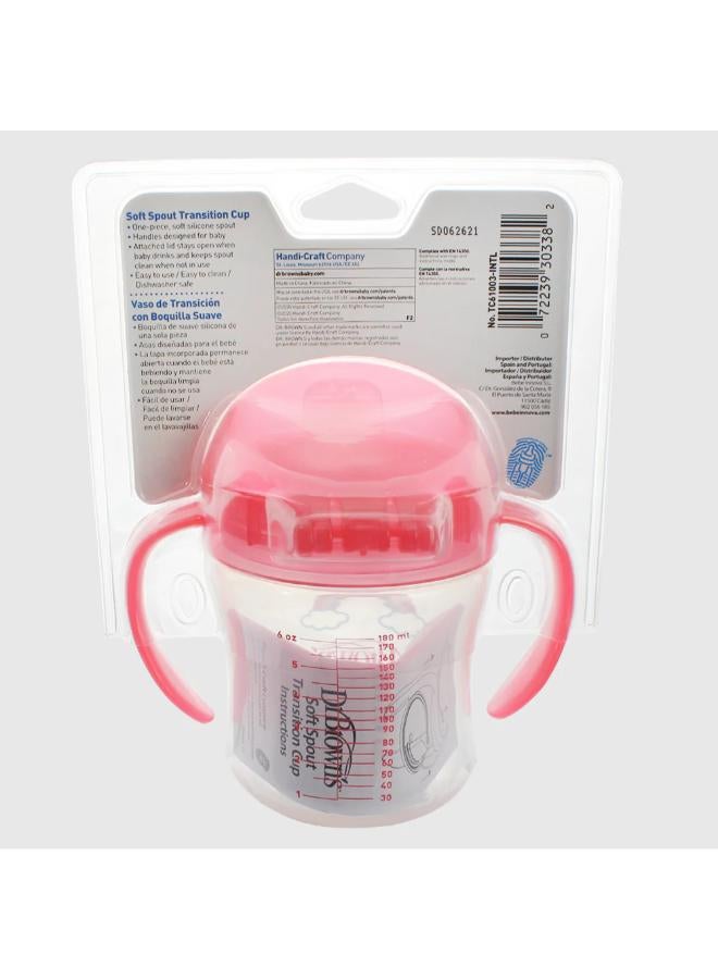 Soft Spout Transition Cup Pink 6M+ - pnsku/N70080803V/45/_/1716894158/82eedd67-ab7f-49a8-a66a-3684c74631ac