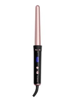 Sunhome Curling Wand Set 3 in 1 Hair Curler with 3 Interchangeable Curling Wand Ceramic Barrel(15-32mm) With LED Temperature Adjustment And Heat Up Hair Curler Include Heat Resistant Glove  - Image 5