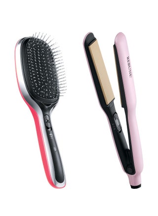 Super Softness Package Hair Straightening Iron Electric And Massage Brush Multicolour - pnsku/N70080810V/45/_/1716894158/0d20605b-5591-485e-9169-3916a0d46aa0