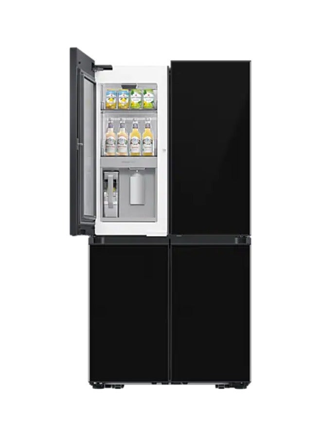 Samsung - Bespoke T Style French Door Refrigerator With Customizable Design And AI Energy Mode 548L RF65DB975E22AE Black - Image 1