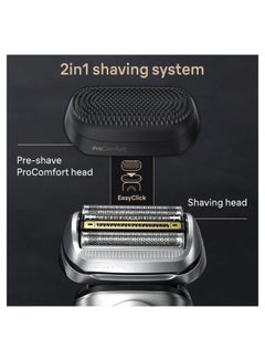 BRAUN Series 9 PRO+ Electric Shaver, ProComfort Head, 6in1 Smart Care Center, 9597cc Silver  - Image 3
