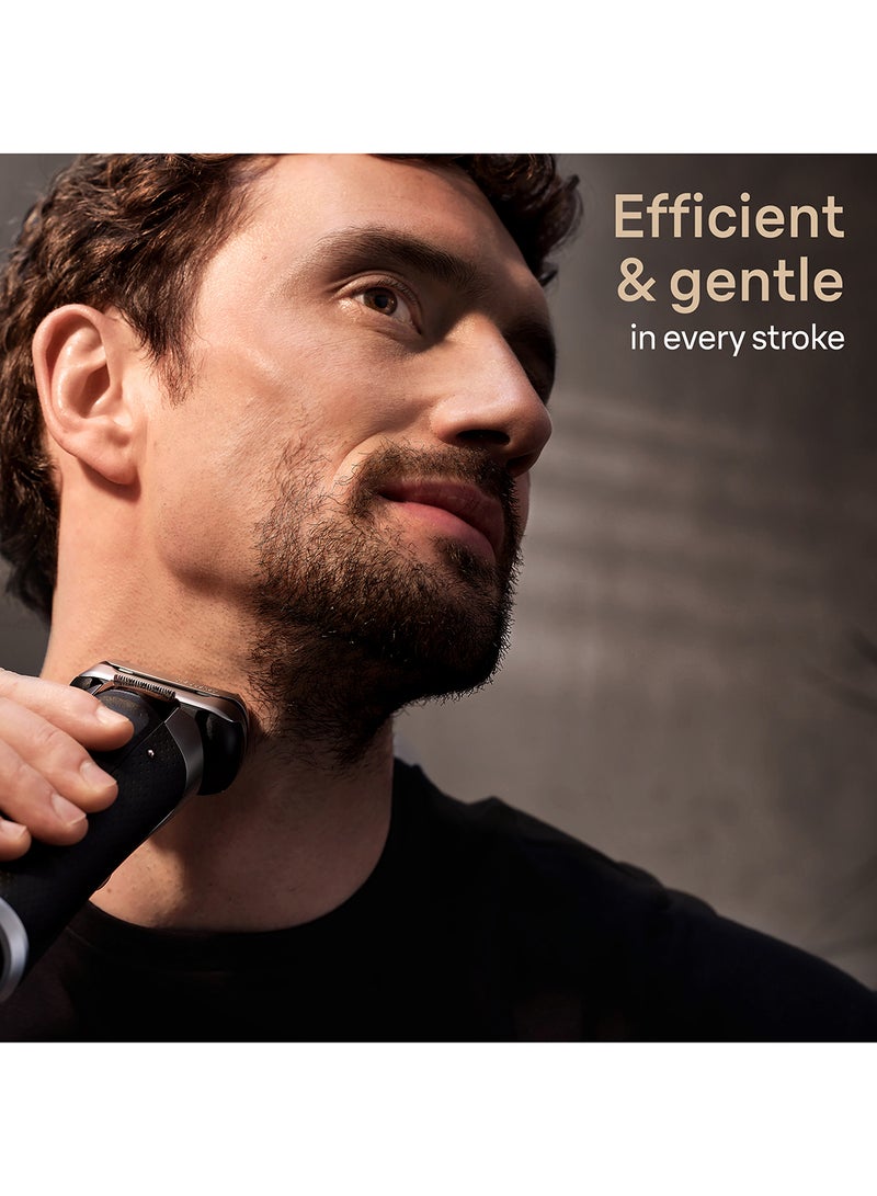 براون ماكينة حلاقة كهربائية Series 9 Pro+، رطبة وجافة مع مركز العناية الذكية 6 في 1 وحقيبة الطاقة - Image 2