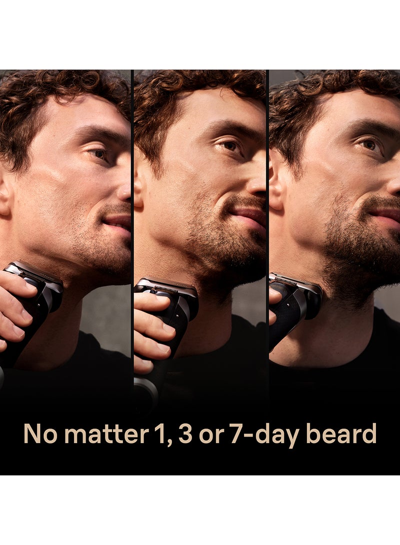 براون ماكينة حلاقة كهربائية Series 9 Pro+، رطبة وجافة مع مركز العناية الذكية 6 في 1 وحقيبة الطاقة - Image 3