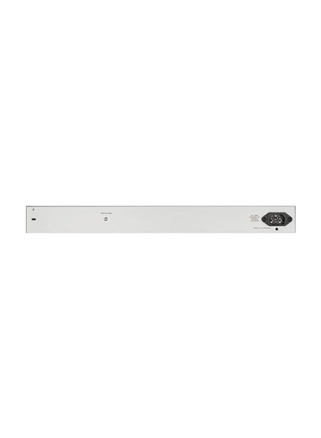 D-Link 28-Port Nuclias Cloud-Managed PoE Switch, 4 X Combo 1000Mbps/SFP Ports, 370W, Powerful & ﬂexible Cloud-Managed Networking Solution For Small-To-Medium-Sized Businesses (SMBs/SMEs). | DBS-2000-28MP White  - Image 4