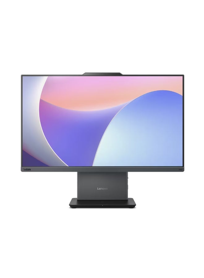 Lenovo - ThinkCentre neo 50a 24 Gen 5 AIO With 23.4-Inch Display, Core i7-13620H Processor/16GB RAM/512GB SSD/Intel UHD Graphics/DOS(Without Windows)/ English/Arabic Luna Grey - Image 1