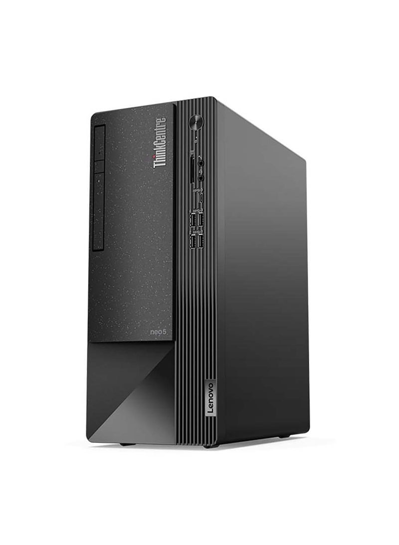 Lenovo - ThinkCentre Neo 50t PC, Core i3-13100 Processor/8GB RAM/256GB SSD/Intel Iris XE Graphics/DOS(Without Windows)/ Black - Image 1