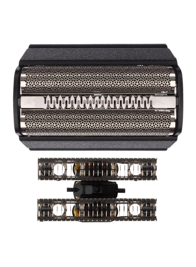 BRAUN Series 3 Foil And Cutter, Replacement Pack . Series 3 (Older Generation), Contour, Flex Xp, Flex Integral Metal / Black  - Image 2